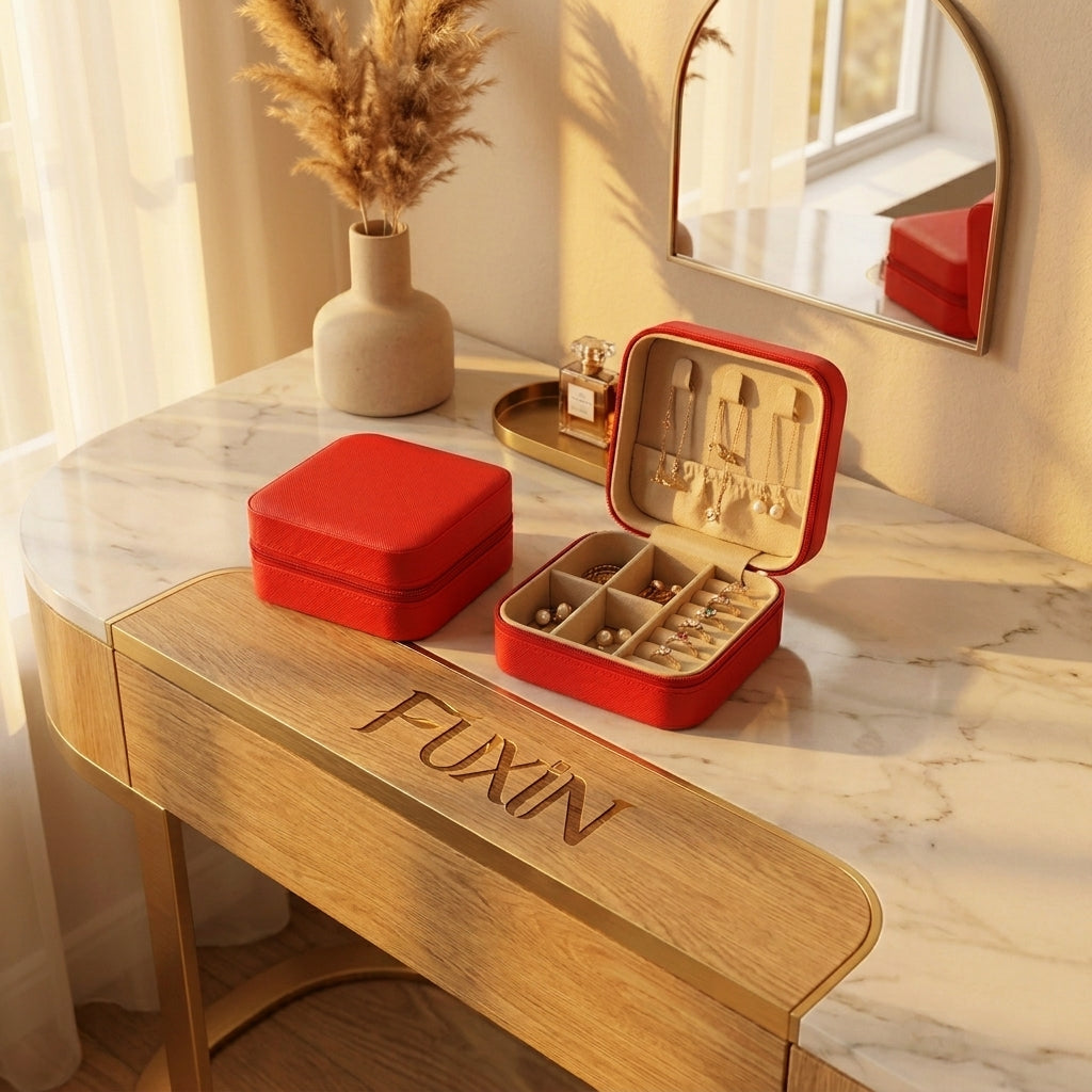 Leather Jewellery Organizer