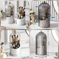 Luxury Cage Shaped Brush Holder