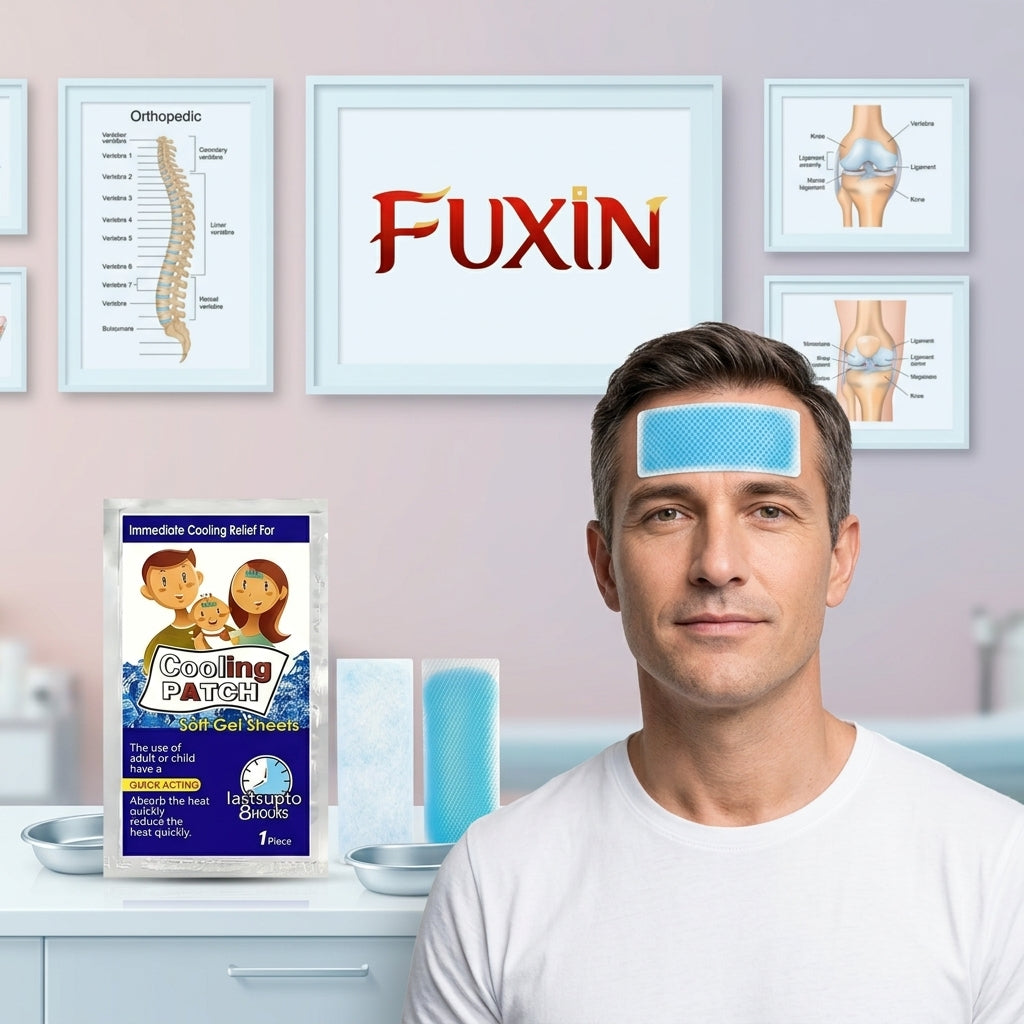 Fuxin's Baby Fever Down Cooling Patch, Pack of 3