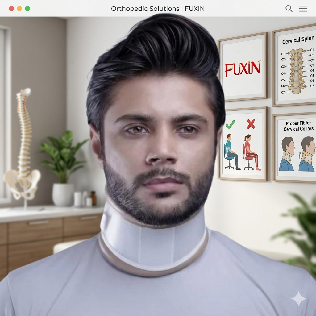 Fuxin's Economy Cervical Collar Hard (Plastic Sheet)