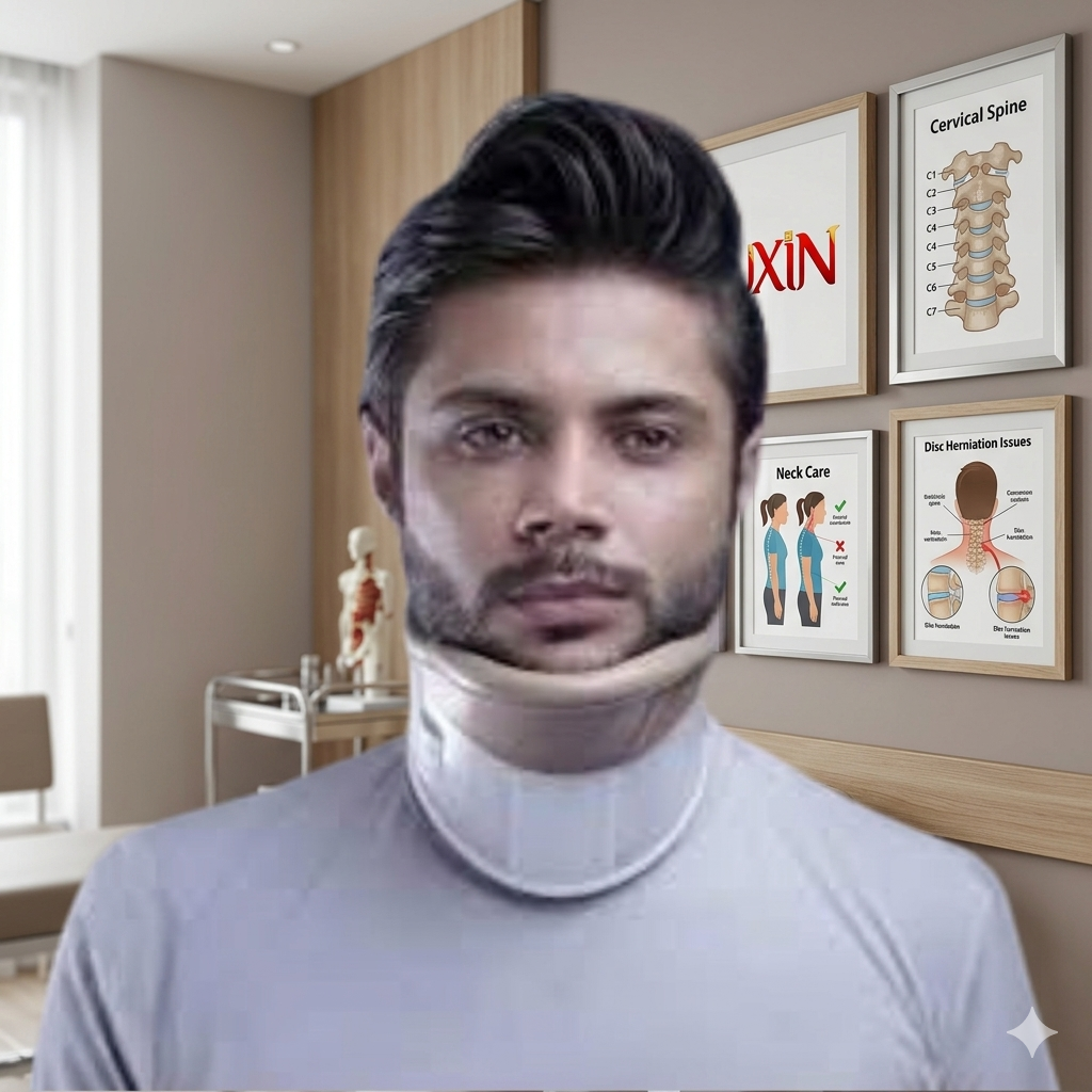 Fuxin's Hard Chin Support Collar (Plastic Sheet)
