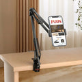 Metal Overhead Mount Articulating Arm Cell Phone Holder with Box Packing