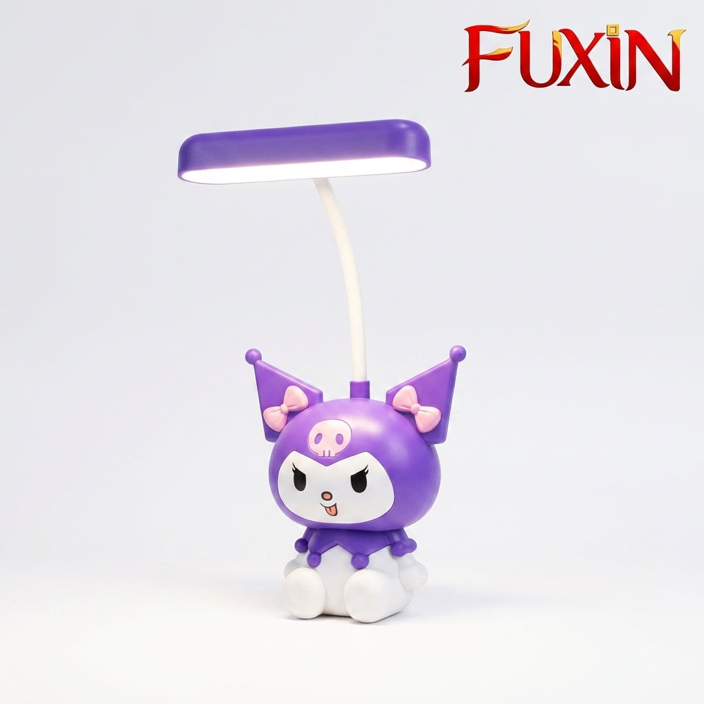 Multipurpose Rechargeable Chrome Table Lamp with Pencil Sharpener