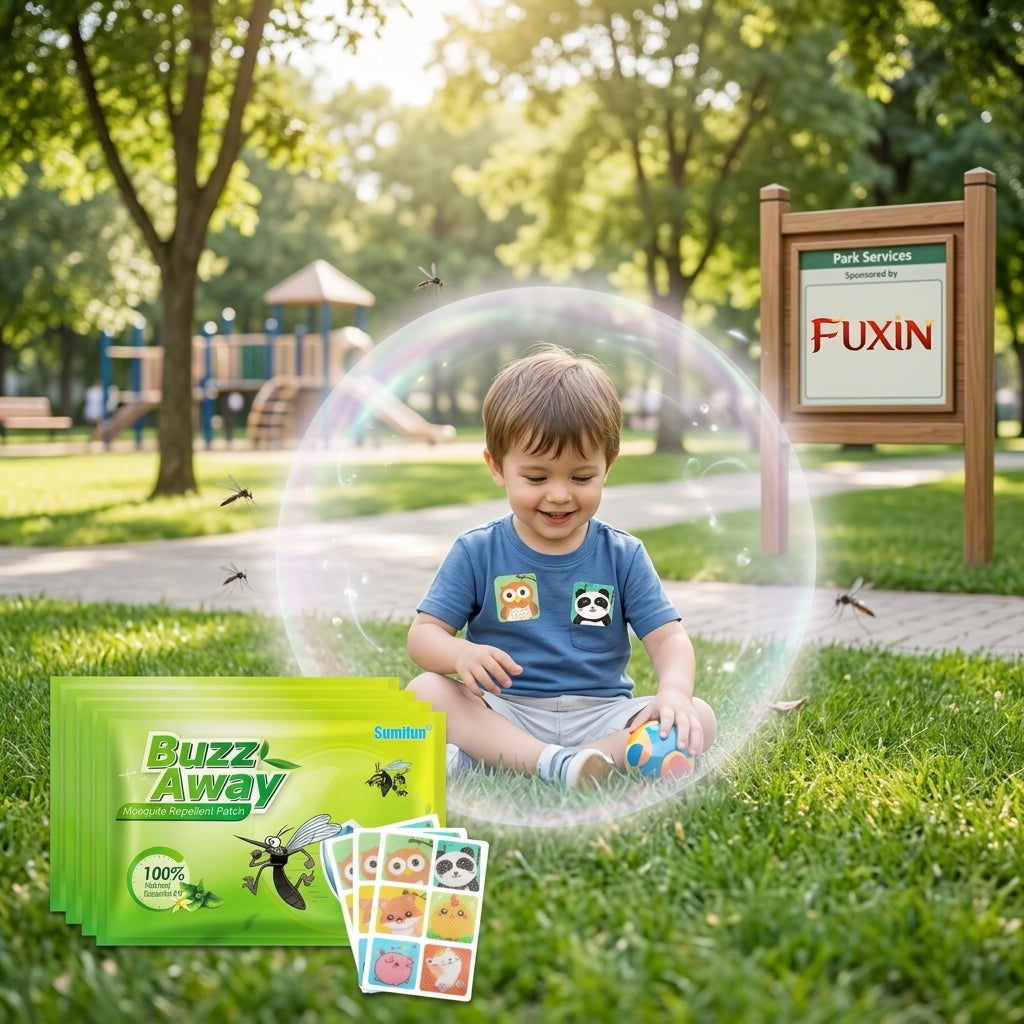 New Adult Children Cartoon Mosquito Repellent Patch Mint Extract Prevent Insects