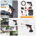 Portable Powerful High Pressure 48v Max Power link System Cordless Wireless Car Wash Water Jet Foam Gun Car Washer 1 battery 1 charger