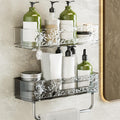 Punch Free Wall Mounted Storage Rack