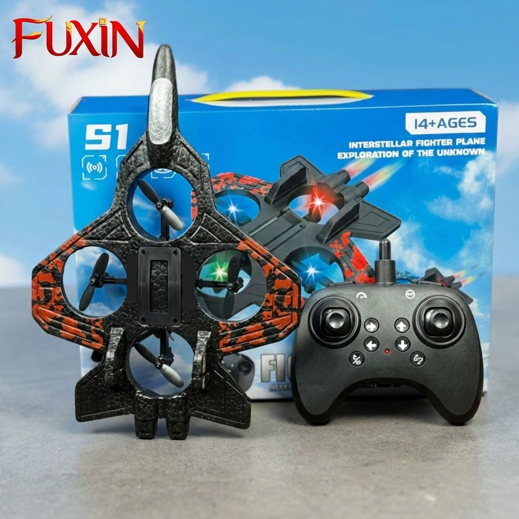 Rechargeable RC Fighter Aircraft with 2.4GHz Remote Controller